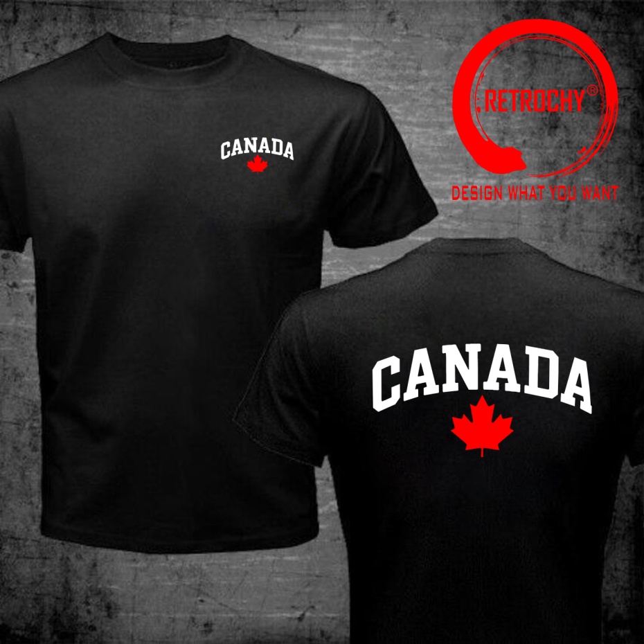 Street Fashion Canada - Canada Letter Printed Funny Design Canada