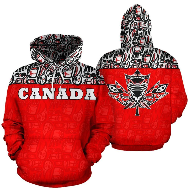 Street Fashion Canada - Canada Flag Always In Me 3d