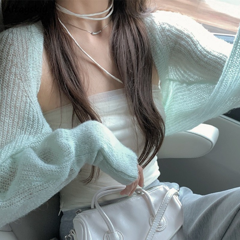Korean Style Cardigans for Wom - Street Fashion Korean Girl 评论和价格