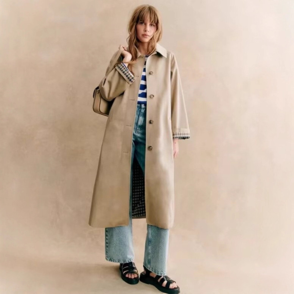 Women's Fashion Long Trench Co - Street Fashion England 评论和价格