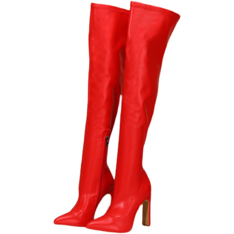 Slim Women Over The Knee High  - Street Fashion Ladies 评论和价格