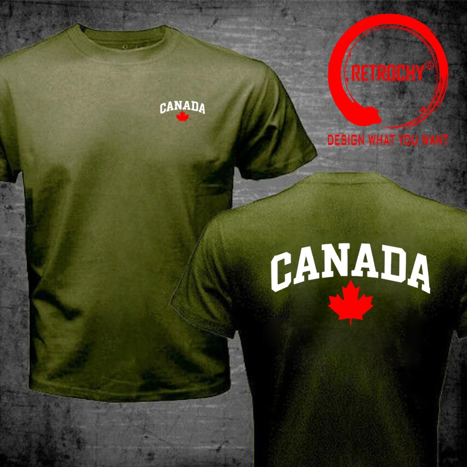 Canada Letter Printed Funny De - Street Fashion Canada 评论和价格
