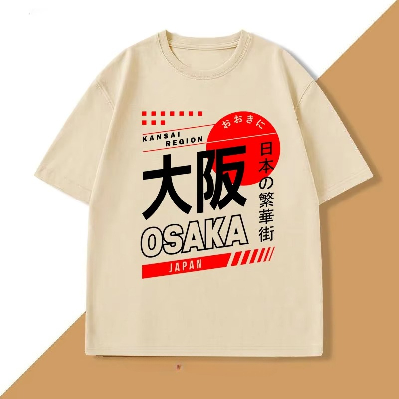 Japanese Style Osaka T-Shirt V - Street Fashion Osaka 评论和价格