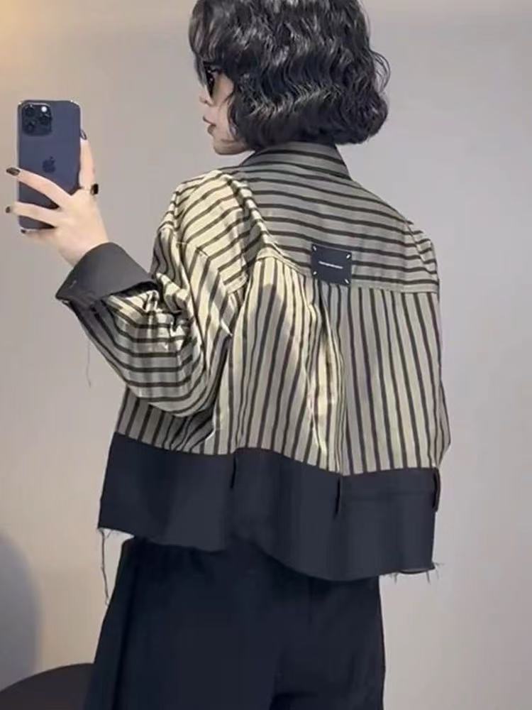 Retro Design Short Jackets Shi - Street Fashion Jacket 评论和价格