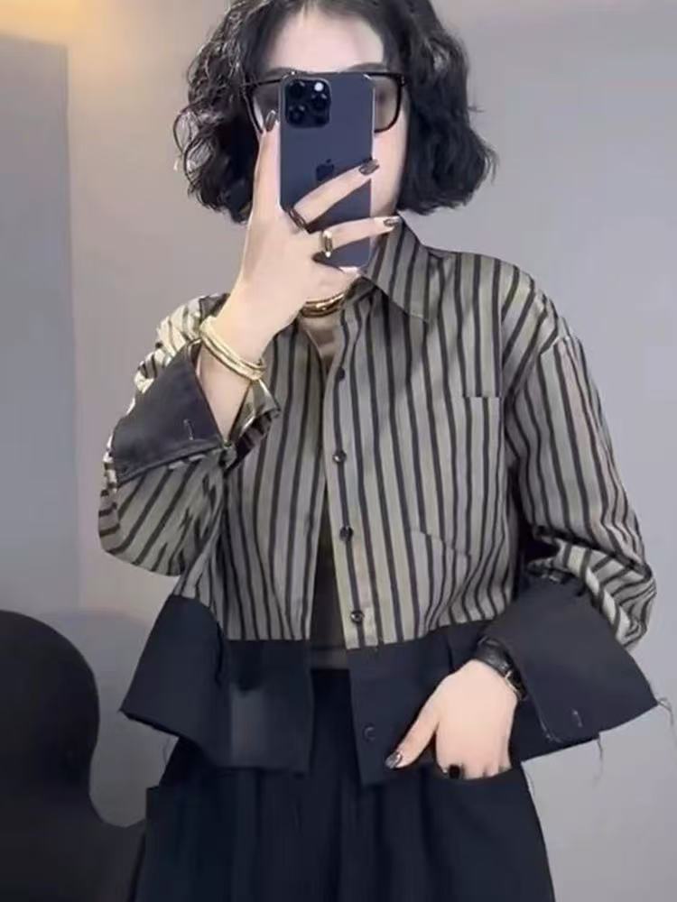 Retro Design Short Jackets Shi - Street Fashion Jacket 评论和价格