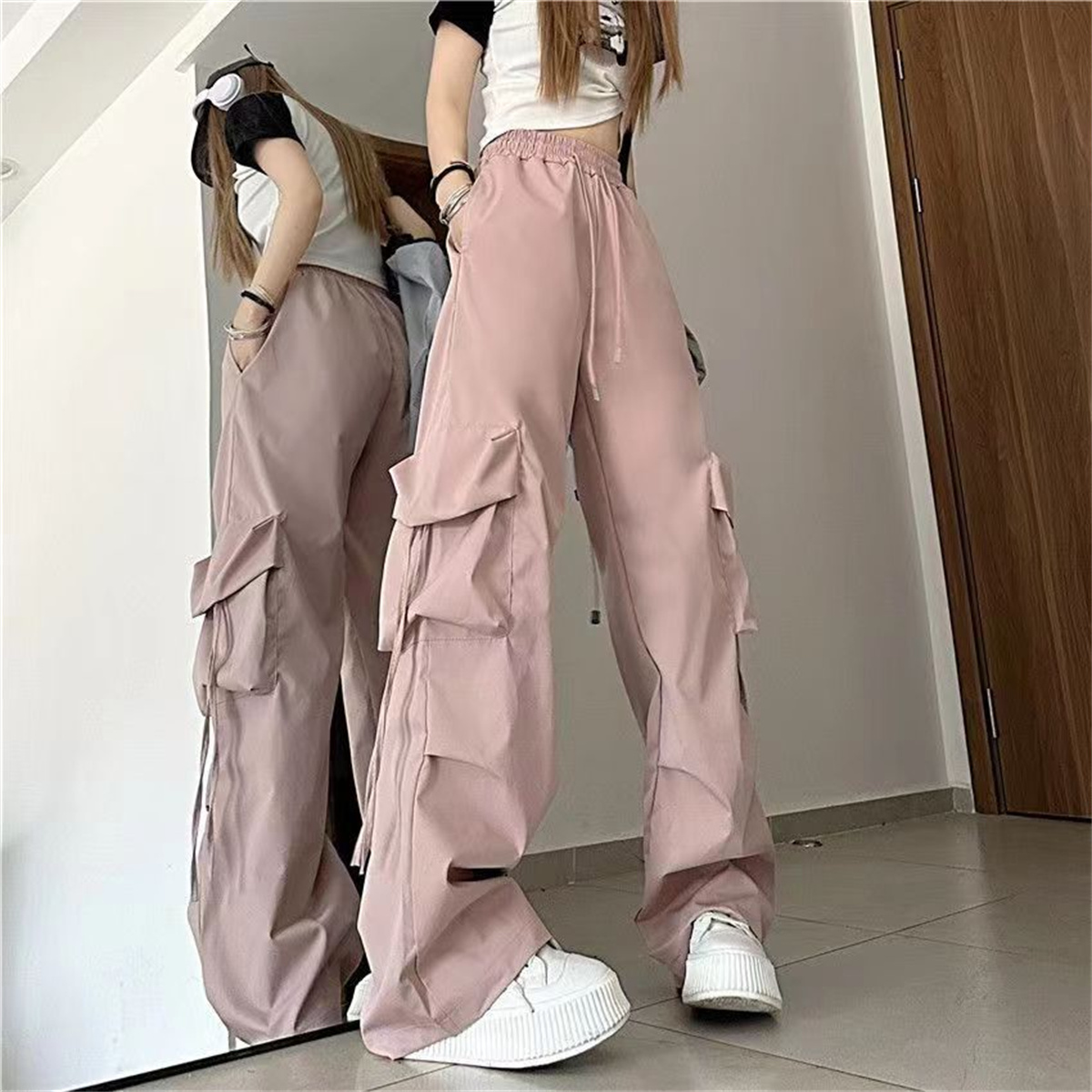 Oversized Pocket High Street P - Street Fashion England 评论和价格