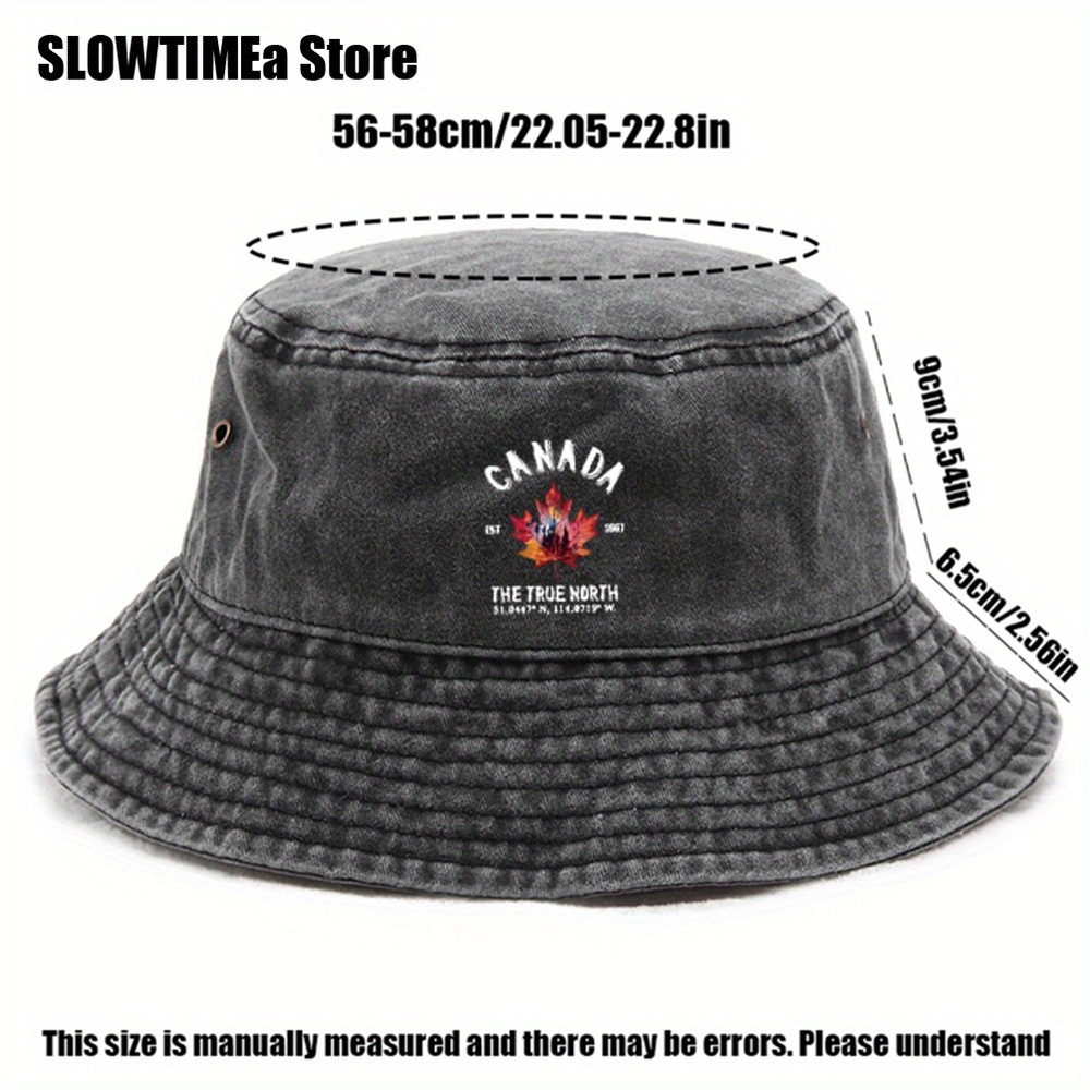 1pc  Canada Hat, Casual Fisher - Street Fashion Canada 评论和价格
