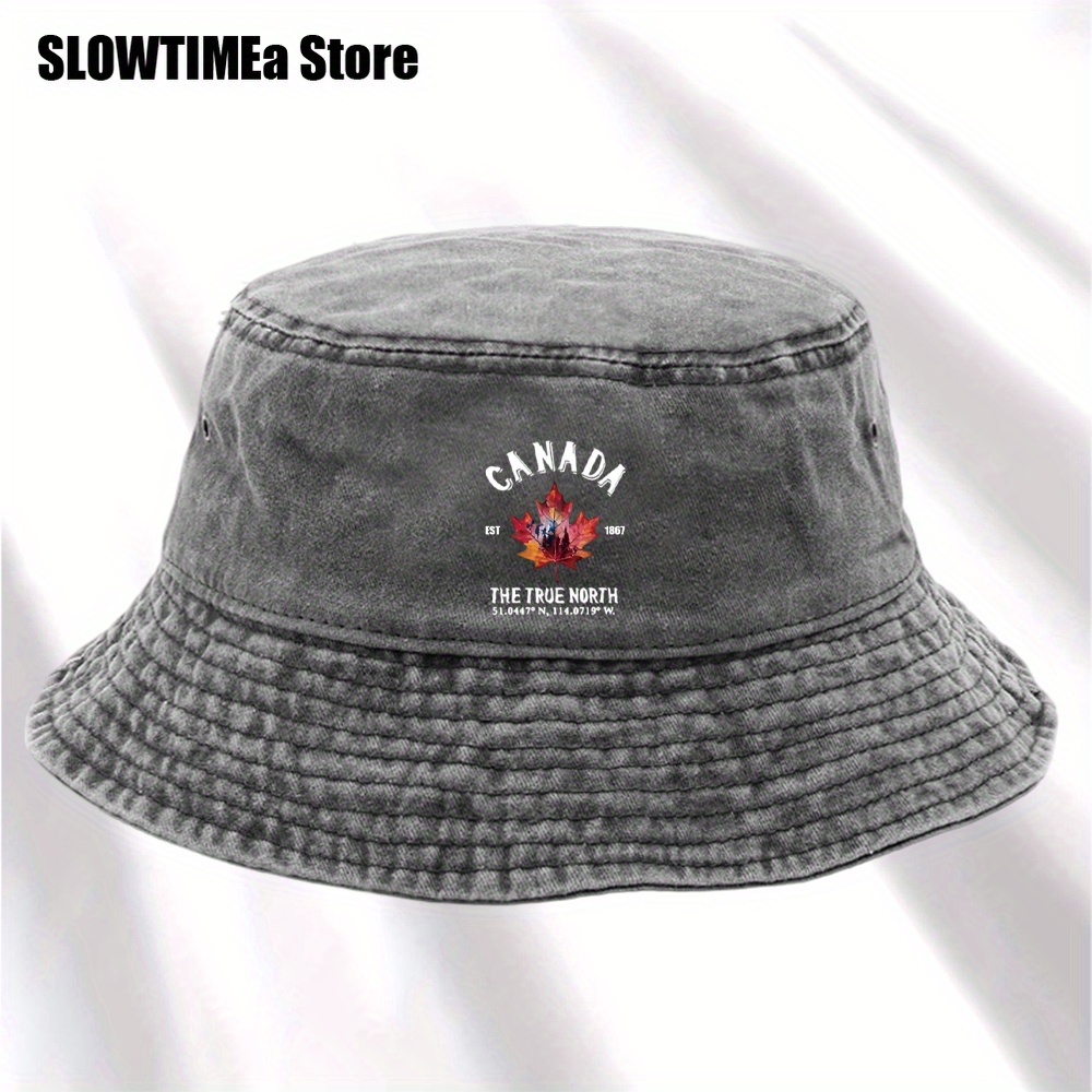 1pc  Canada Hat, Casual Fisher - Street Fashion Canada 评论和价格