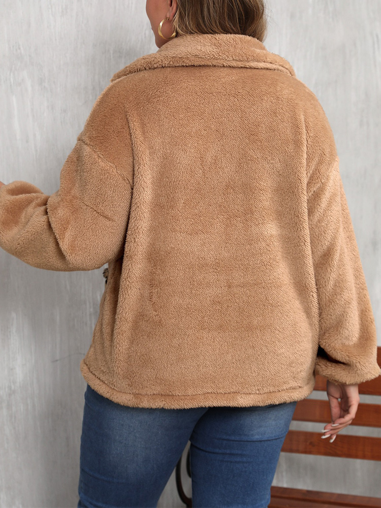 GIBSIE Plus Size Autumn and Wi - Street Fashion Jacket 评论和价格