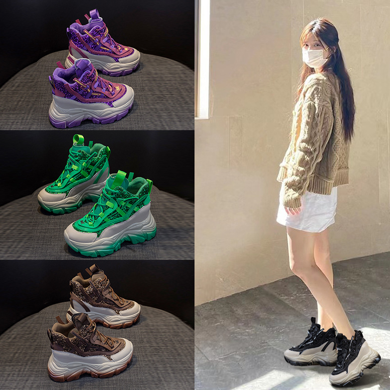 2025 Women's Hidden Wedge Snea - Street Fashion Ladies 评论和价格