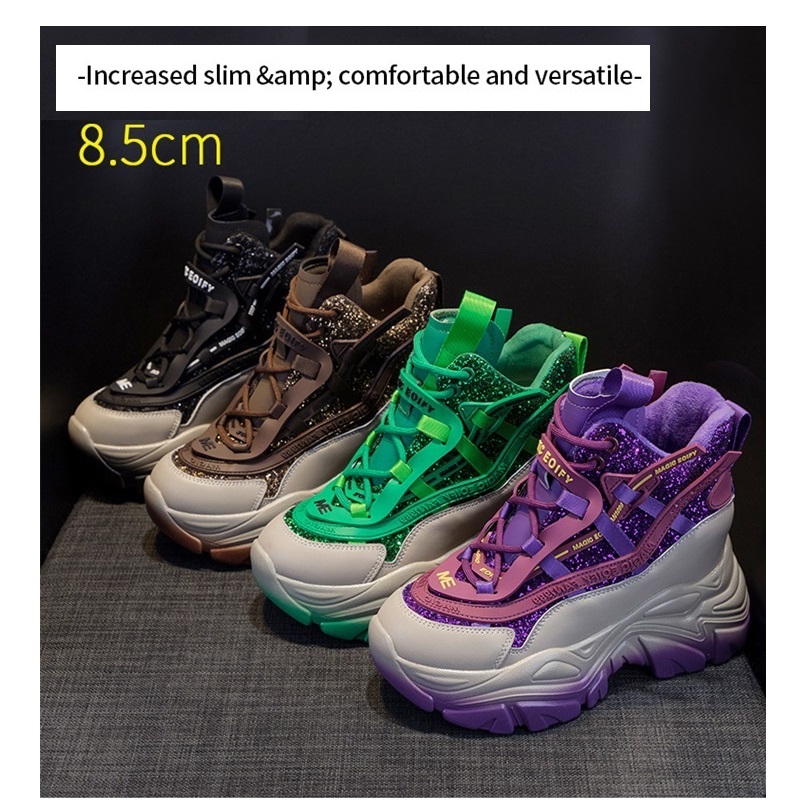 2025 Women's Hidden Wedge Snea - Street Fashion Ladies 评论和价格