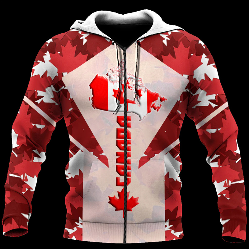 Canada 3d All Over Printed Map - Street Fashion Canada 评论和价格