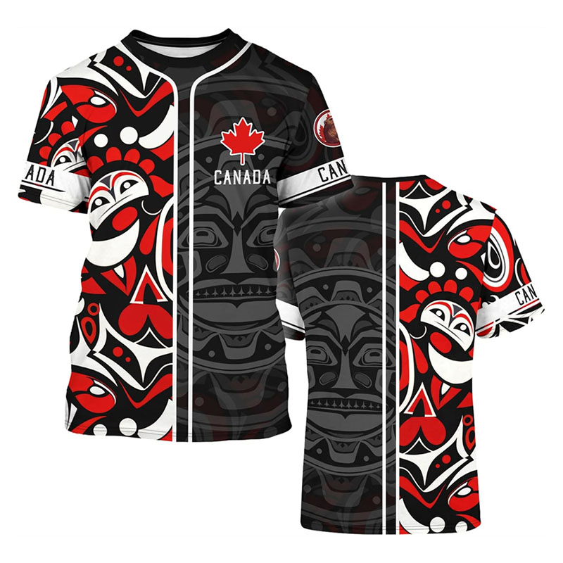 Fashion New Canada T-shirt Men - Street Fashion Canada 评论和价格