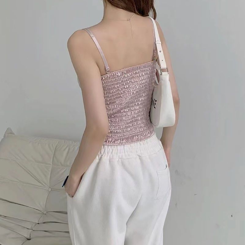 Camisole Women Summer Y2k Swee - Street Fashion Korean Girl 评论和价格