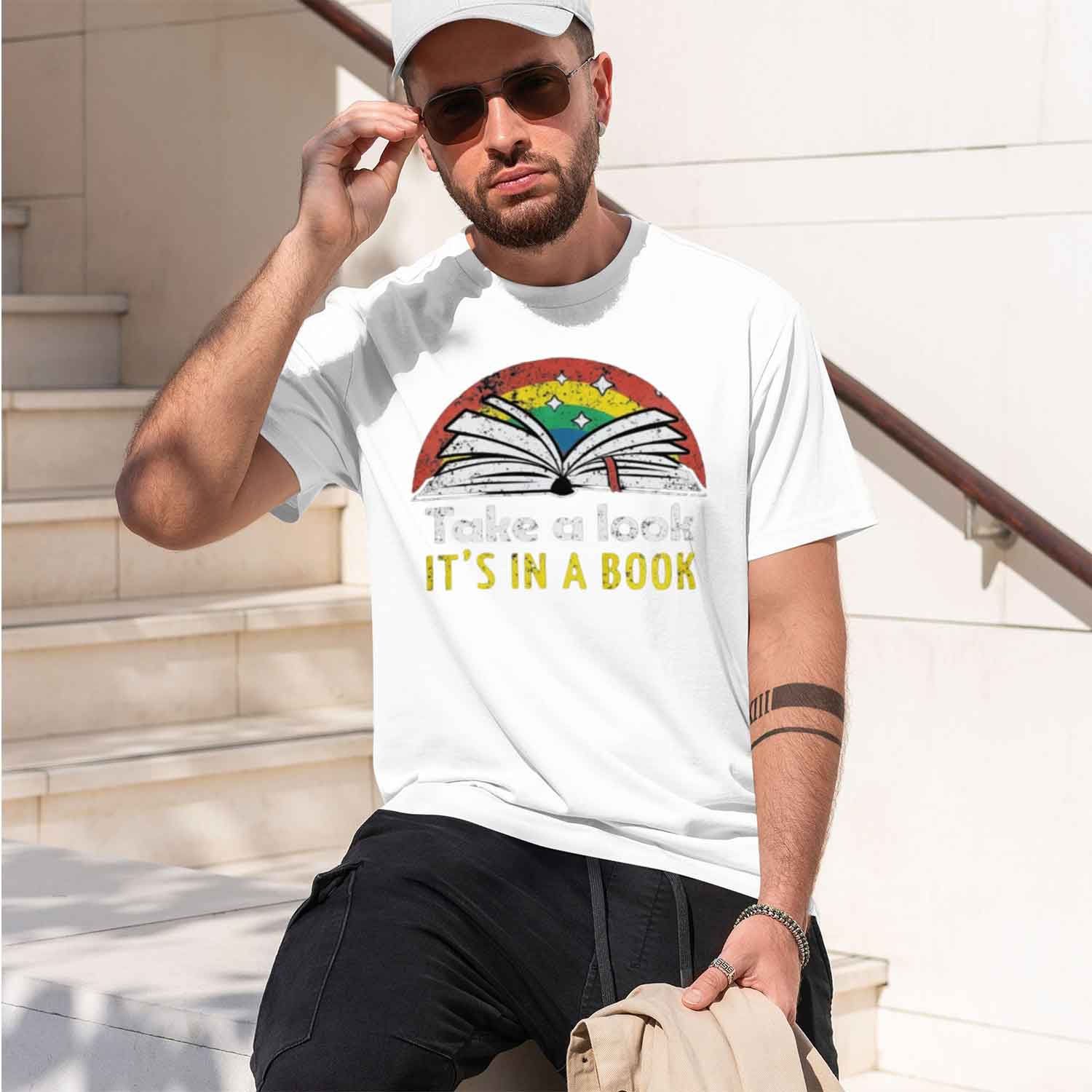 Book Grh Shirt Retro Reading T - Street Fashion China Models 评论和价格