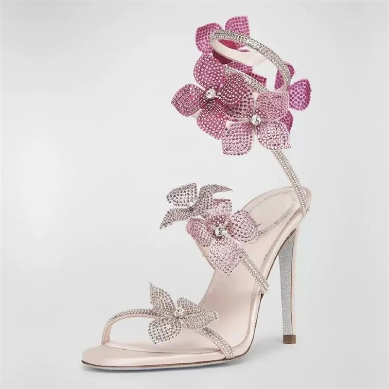 Eilyken Sexy CRYSTAL Flower Th - Street Fashion Ladies 评论和价格