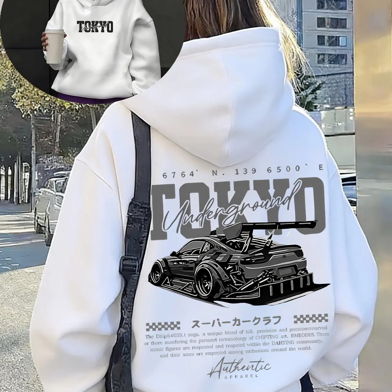 Japanese Streetwear Hoodie Men - Street Fashion In Tokyo 评论和价格