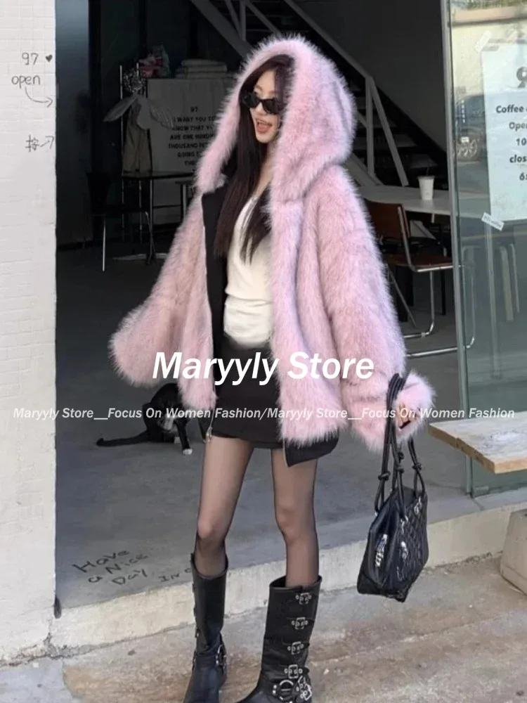 American Vintage Women's Fur P - Street Fashion Korean Girl 评论和价格