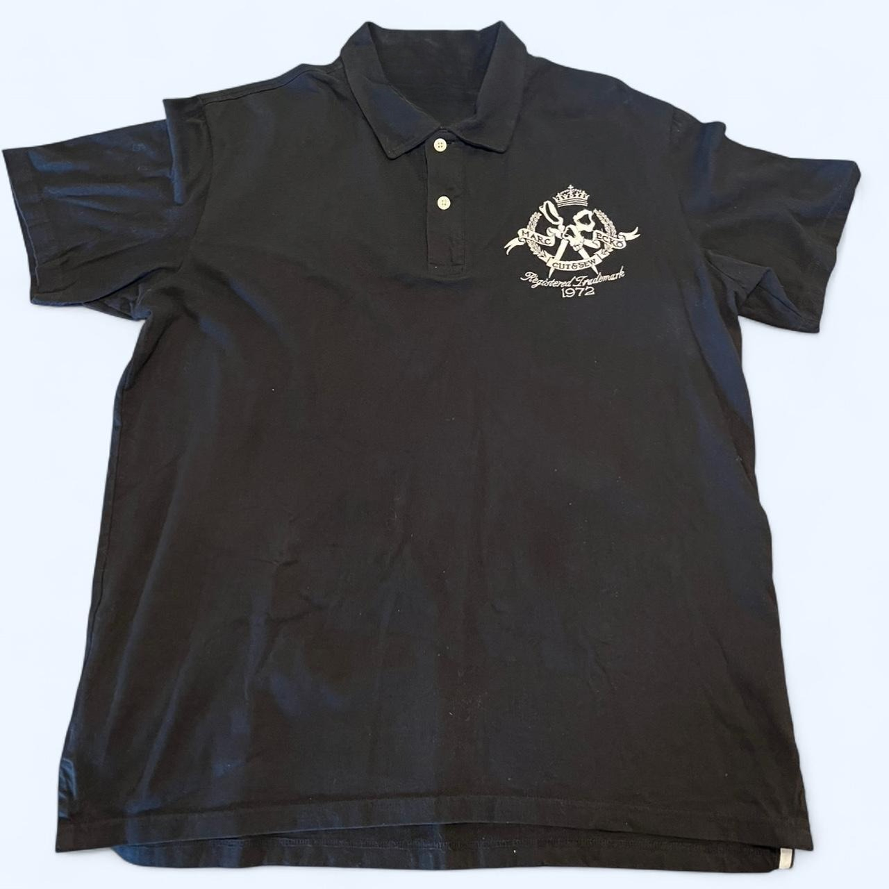 Men's Black Polo-shirts Short- - Street Fashion England 评论和价格